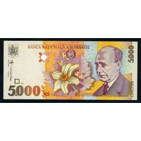 Румыния 5000 Лей 1998 год, UNC