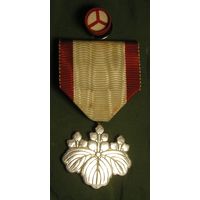 Япония, Орден Восходящего Солнца VIII класса, Серебро
