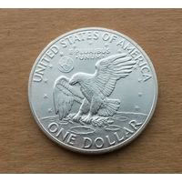 США, доллар 1971 г., серебро 0.400, Эйзенхауэр