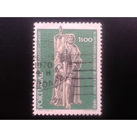 Португалия, 1969. Статуя Жуана Родригеса Кабрильо, исследователя побережья Калифорнии