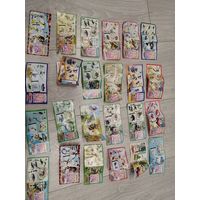 Вкладыши киндер много продано.