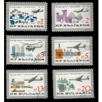 Болгария 1965г. Авиа почта. Воздушный транспорт.