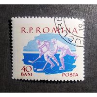 Марка Румыния 1959 год Спорт