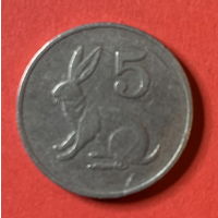 Зимбабве 5 центов 1983г.