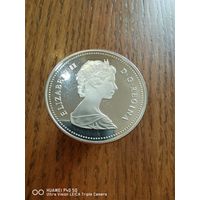 Серебряная монета канадский столетний доллар старт с 1 рубля без мпц аукцион 3 дня