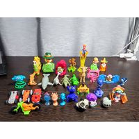 Киндер игрушка kinder joy фигурки машинка Хэппи мил Марвел животные бонстики прилипалы