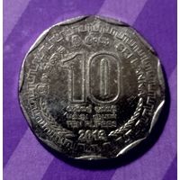 10 рупий 2013  Шри Ланка