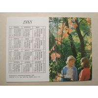 Карманный календарик. 1988 год