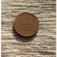 Werty71 США 1 цент 1918 пшеничный