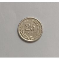 25 сентаво. 1953 г.900пр., Сальвадор ( Хосе Матиас Дельгаде ).