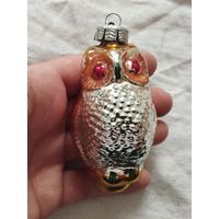 Ёлочная игрушка сова