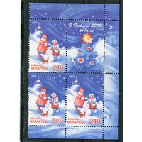 Беларусь 2007. С Новым годом. Квартблок
