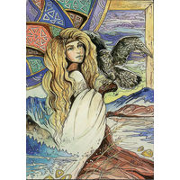 Почтовая карточка "Соколиная охота"