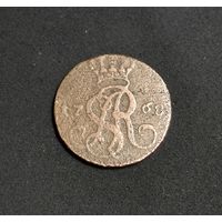 Грош 1768 г. "G" Станислав Август Понятовский