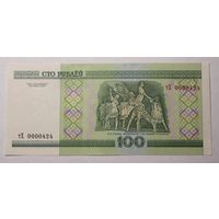Беларусь 100 рублей 2000 серия тХ, UNC