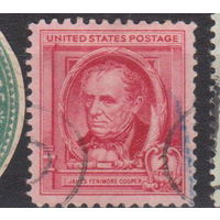 Джеймс Фенимор Купер Известные  Люди Личности США 1940 год лот 11