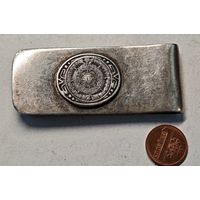 Серебряный зажим для денег