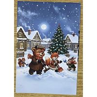 Открытка для посткроссинга чистая 10х15 см. (на тонкой бумаге)