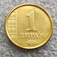 Таджикистан 1 дирам  2011 г.