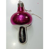 Ёлочная игрушка - Гриб , СССР .