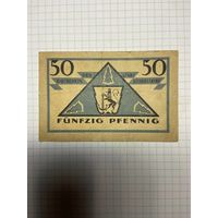 Нотгельд 50 пфеннигов (Германия Веймарская республика). -2612