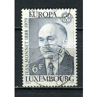 Люксембург - 1980 - Европа (C.E.P.T.) - Жан Монне 6Fr - [Mi.1009] - 1 марка. Гашеная.  (Лот 32HF)-T41P10