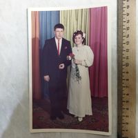 Фотография. История СССР в лицах. Свадьба. Молодожены. Счастливые лица.Поздний СССР.