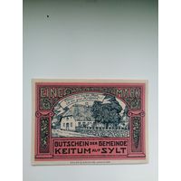 Нотгельды 1 марка с рубля