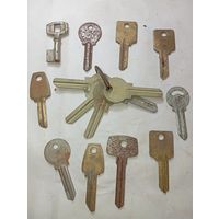 Болванки винтажных ключей . С рубля