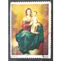 Великобритания 1967 рождество, без клея.