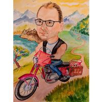 Шарж по фото