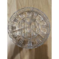 Винтажная хрустальная менажница