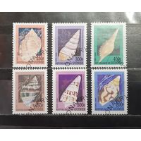 Республика Гвинея. 1998 год. Фауна. Ракушки (1271)