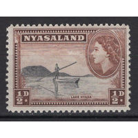 Ньясаленд /Nyasaland 1953** Британский протекторат на юго-востоке Африки Озеро Ньяса SG#173