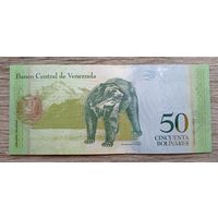 Werty71 Венесуэла 50 боливаров 2015 UNC банкнота