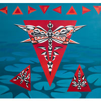 Картина маслом "Формула полета"