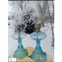 Керосиновая лампа стеклозавода "ОКТЯБРЬ" (БССР)