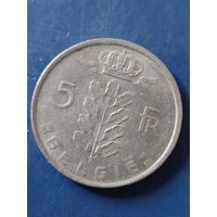 Бельгия 5 франков 1978 "BELGIE"