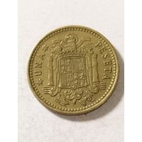 Испания 1 песета 1966(73)