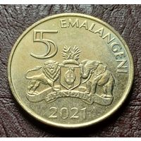 Эсватини (Свазиленд) 5 эмалангени, 2021    ( 2-15-5 )