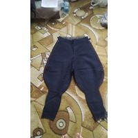 Галифе милиции ссср 50-60годов темносигее