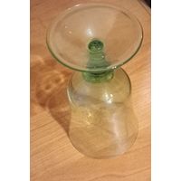 Фужер,зеленое стекло-СССР