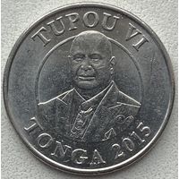 Тонга 20 сенити 2015 г.
