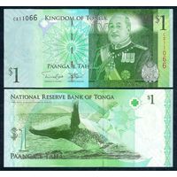 Тонга 1 паанга 2009 год, P-37a, UNC