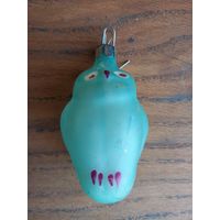 Игрушка елочная СССР, стекло.