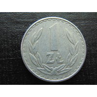 Польша 1 злотый 1987 г.