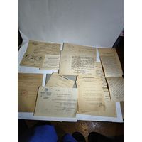 Документы из архива работника редакции  газет "За Родину"(1943г.) и "Красноармейская правда"1946-1948г.