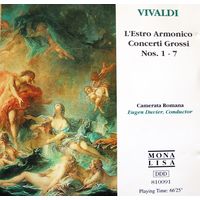 Вивальди. Гармоническое вдохновение. Кончерто гроссо 1-7 // L'estro armonico. Concerti crossi Nos. 1-7. (Audio CD.)