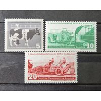 Германия, ГДР 1958 г. Mi.628-630 MNH** полная серия