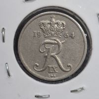 Дания 10 эре, 1964 года